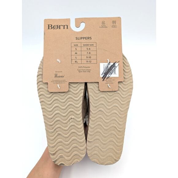 Born Spring Form Indoor Outdoor Comfort Slippers Women's Tan Size US7-8 - Picture 6 of 8